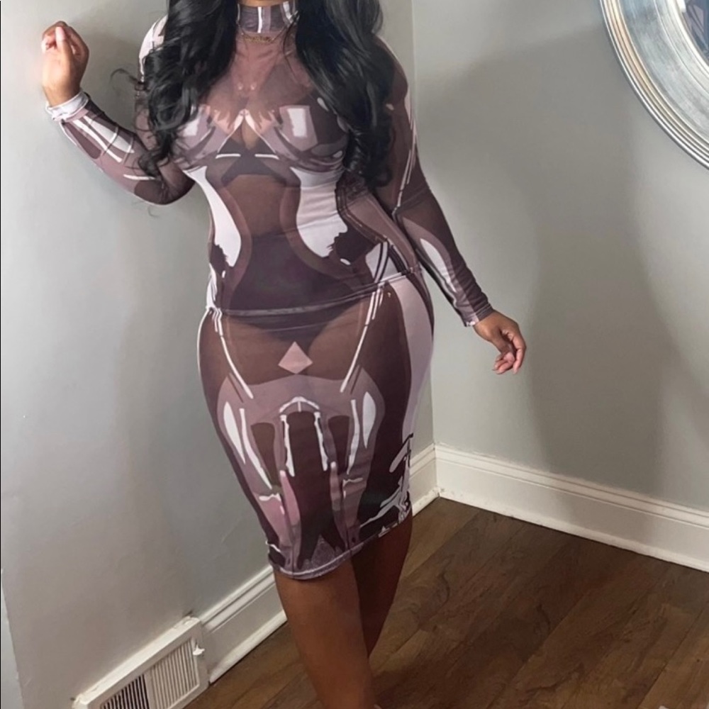 Lola Mesh Dress